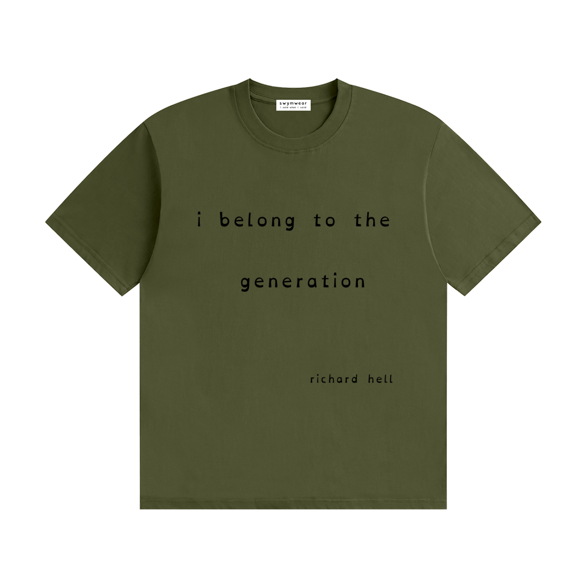 blank generation - richard hell -- Unisex Seamless Cotton T-Shirt