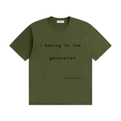 blank generation - richard hell -- Unisex Seamless Cotton T-Shirt
